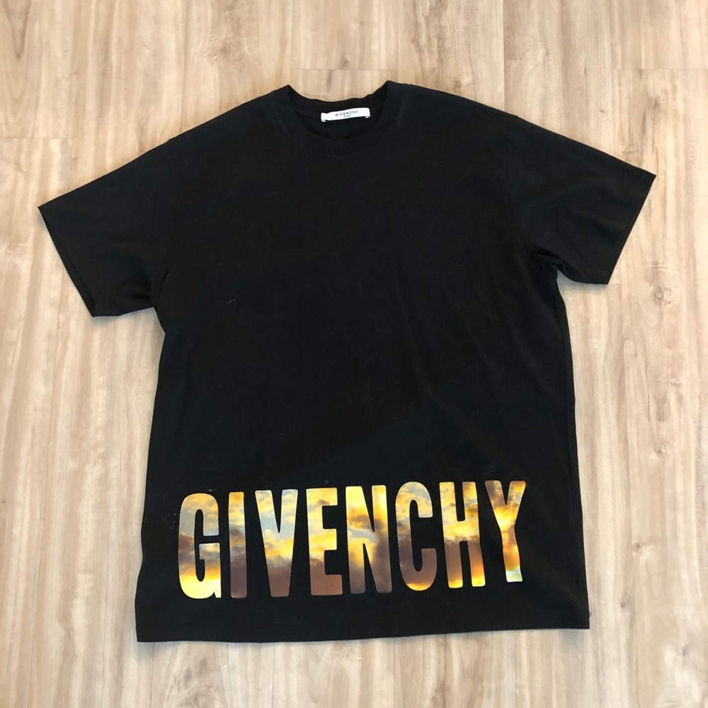 Givenchy Sky Logo Print T-shirt - Size Small